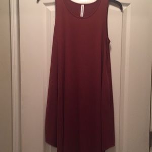 Rust/Copper swing dress brand new size Medium